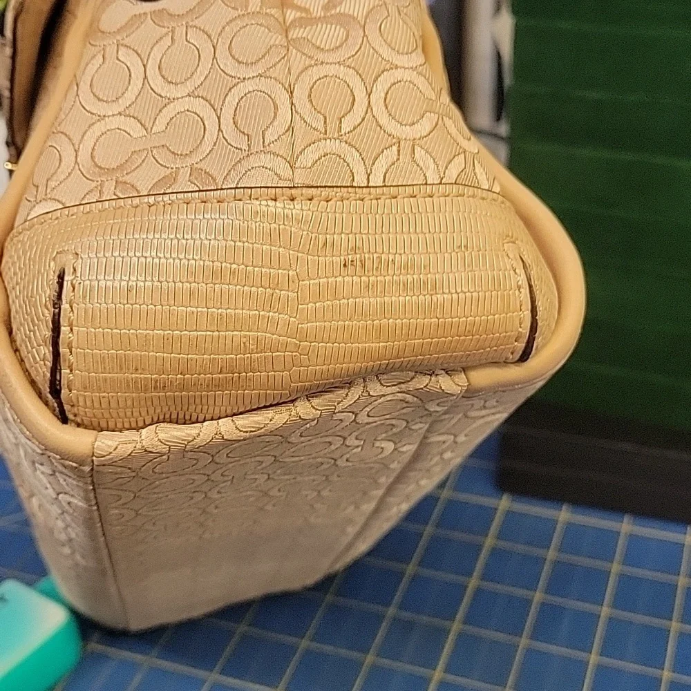 Coach Madison Georgie Op Art Convertible Satchel Preloved